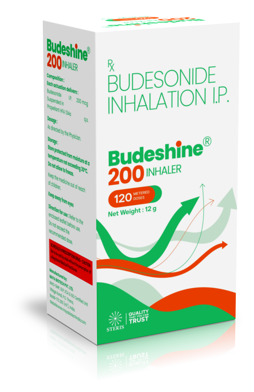 Budeshine 200 Inhaler product pack