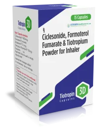 Tiotropin Capsules product pack