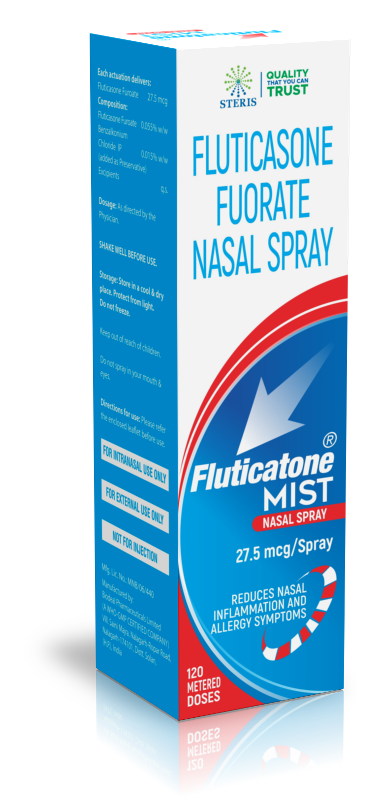 Fluticatone Mist product pack