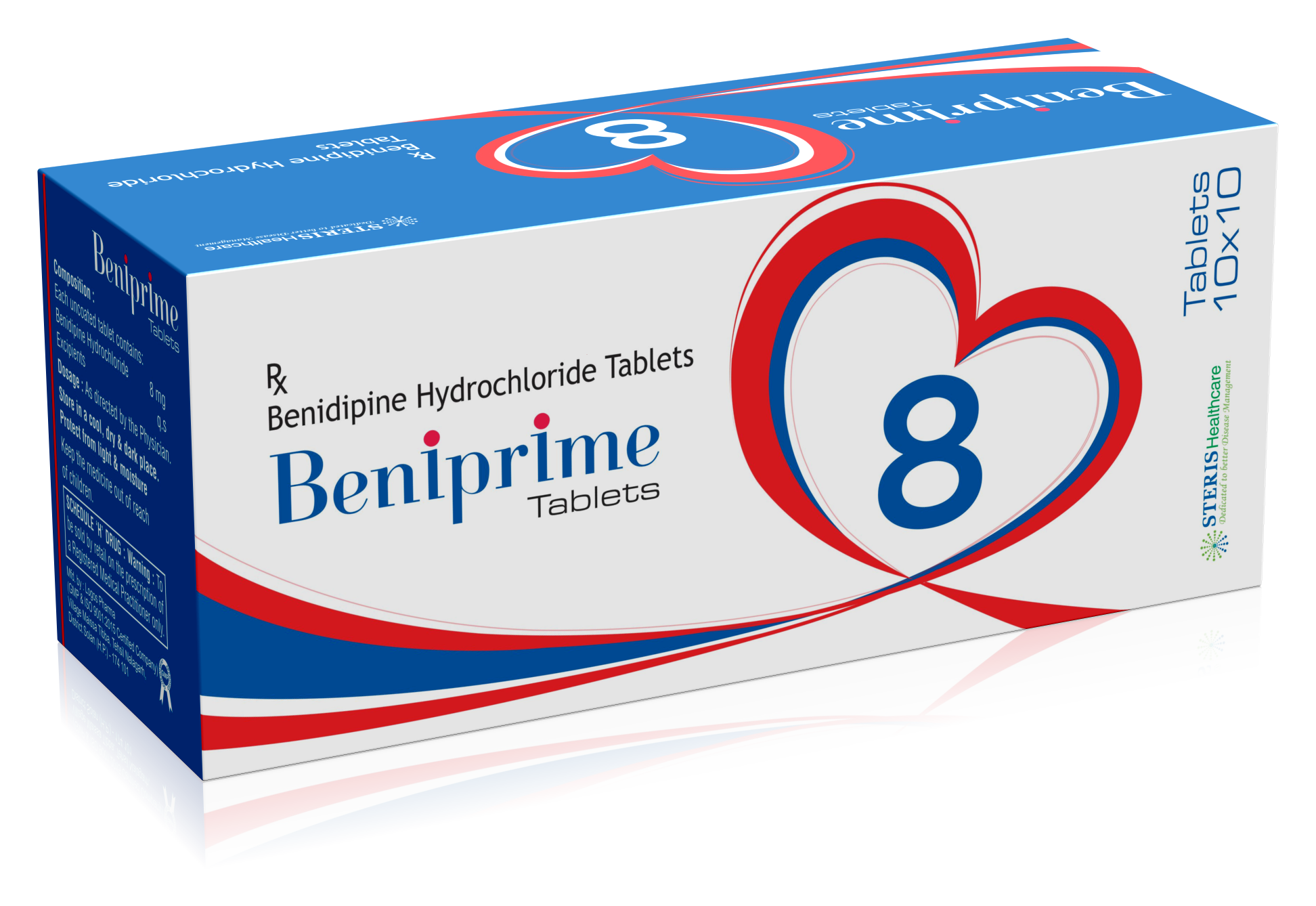 Beniprime 8 product pack