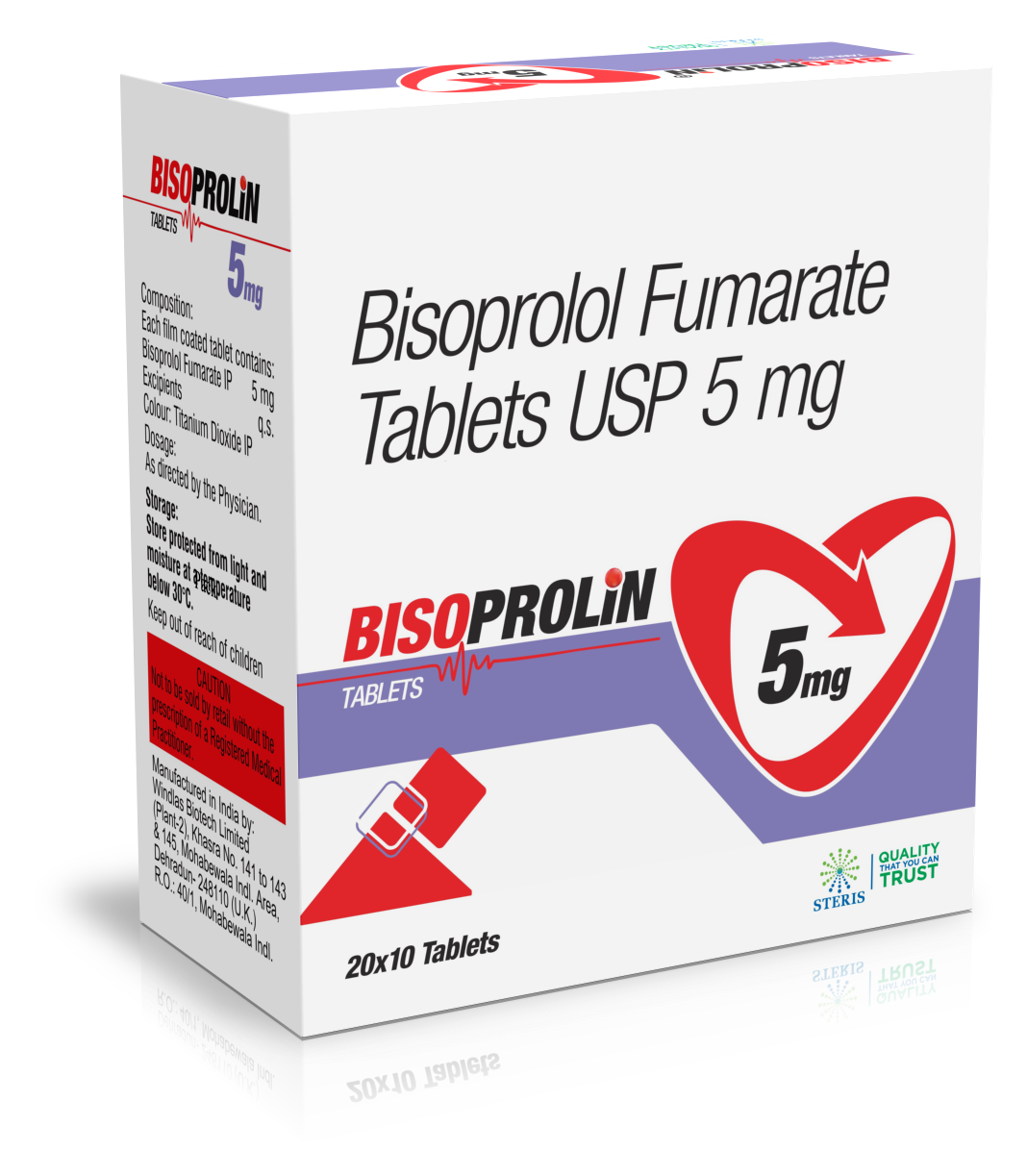 Bisoprolin 5 product pack