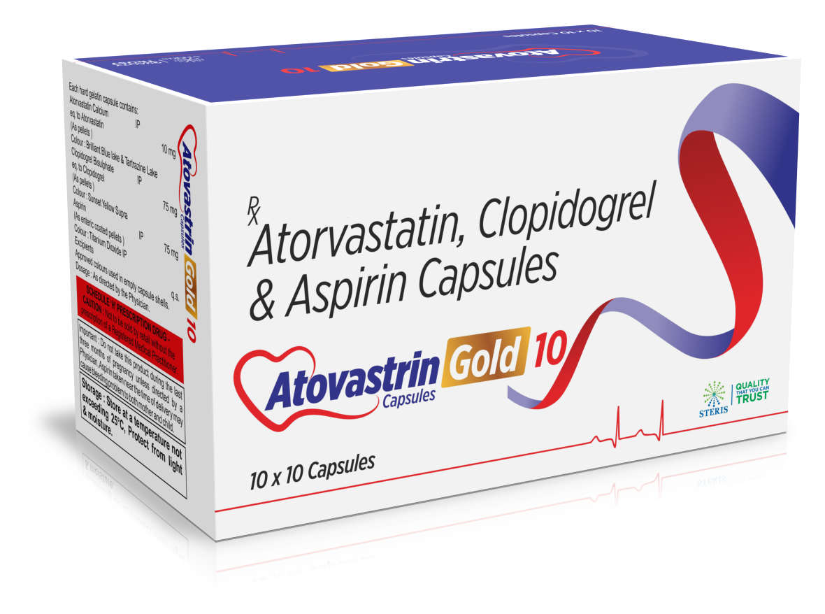 Atovastrin Gold 10 product pack