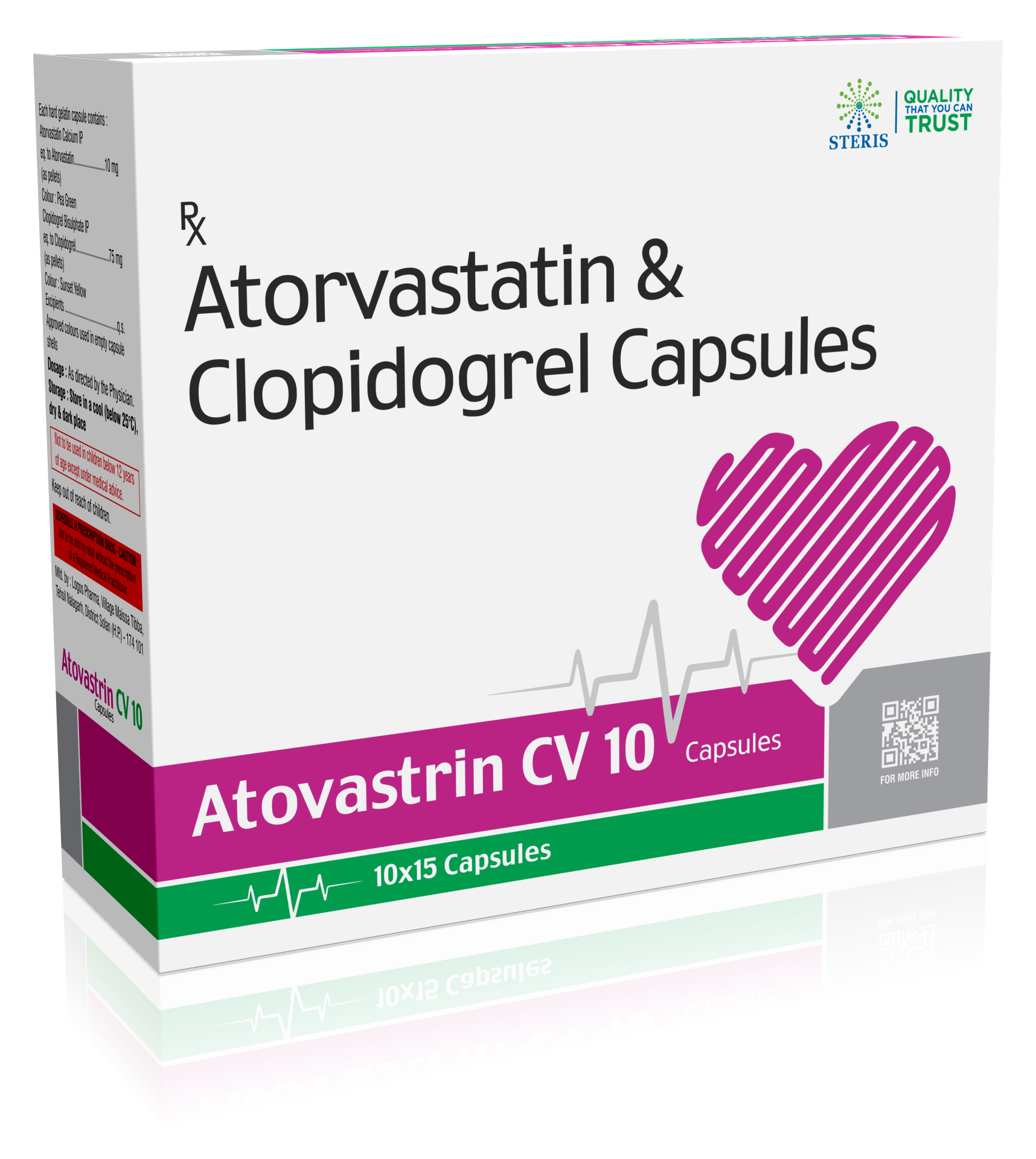 Atovastrin Cv 10 product pack