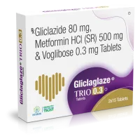 Gliclaglaze Trio 0.3 product pack