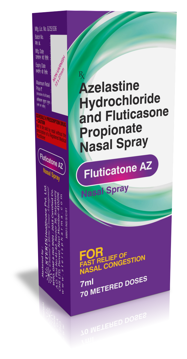 Fluticatone-Az Nasal product pack