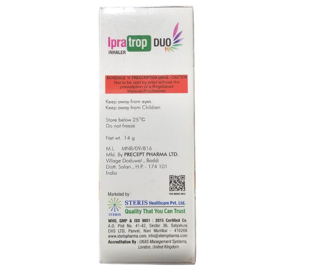 Ipratrop Duo Inhaler view 2