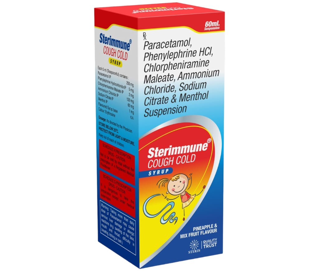 Sterimmune Cough Cold product pack