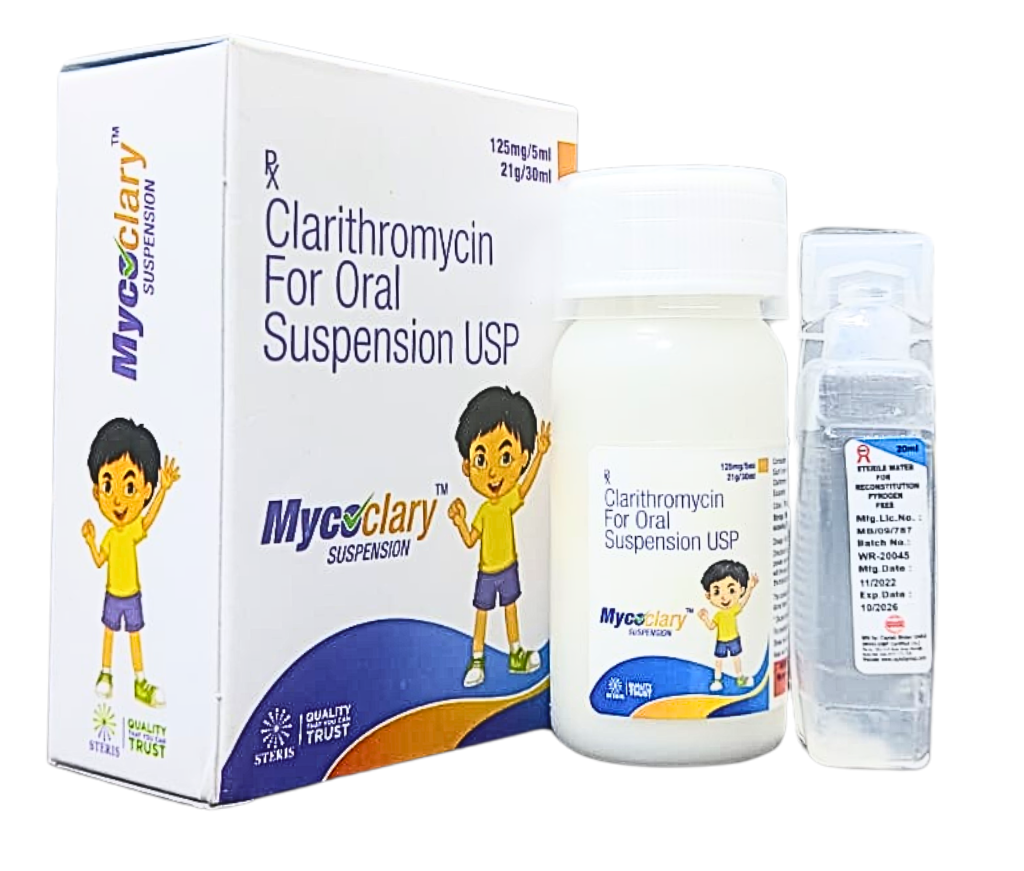 Mycoclary Suspension product pack