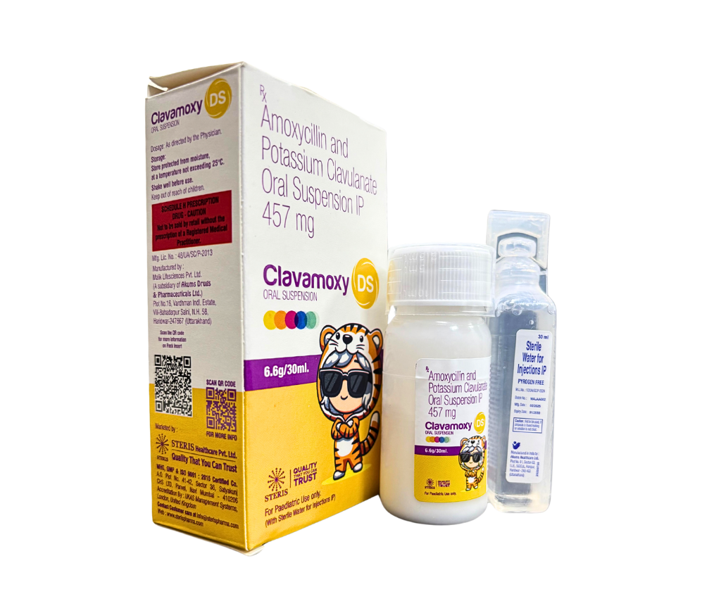 Clavamoxy DS Oral Suspension product pack