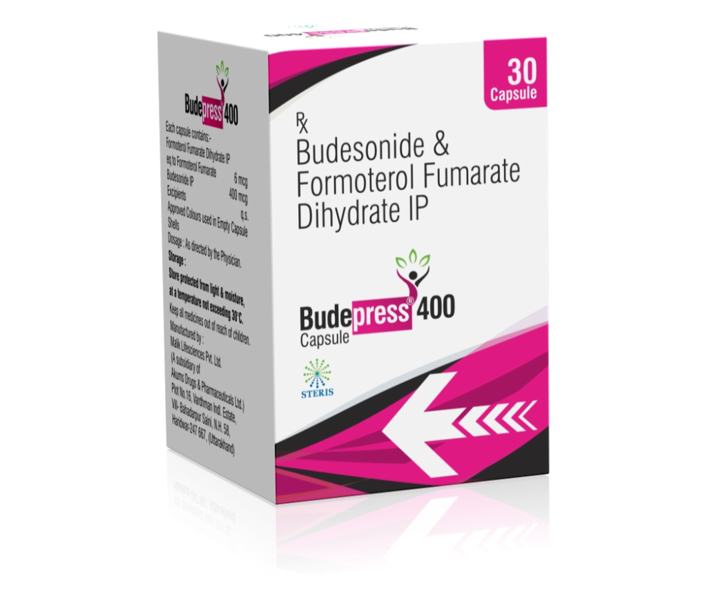 Budepress 400 product pack