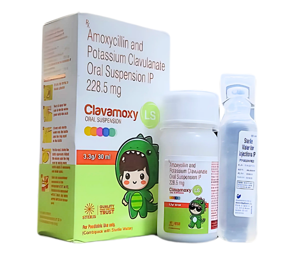 Clavamoxy LS Oral Suspension product pack