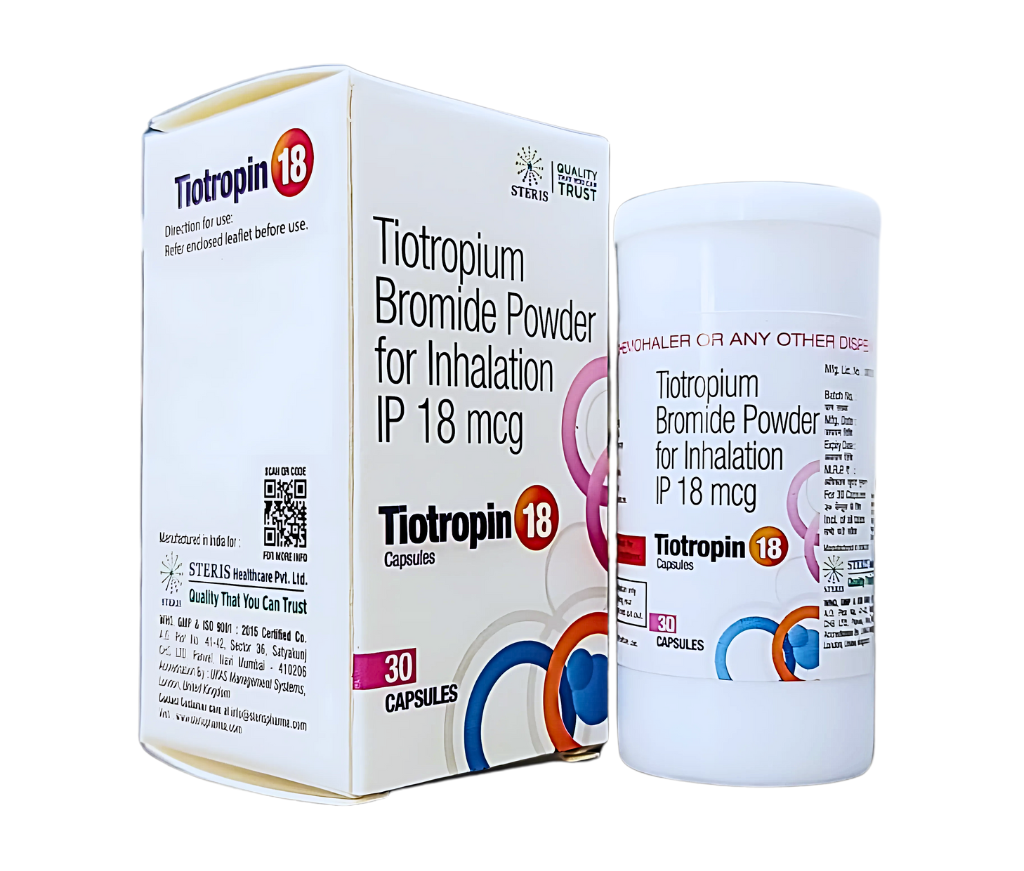 Tiotropin 18 product pack