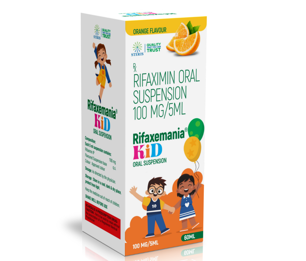 Rifaxemania Kids product pack