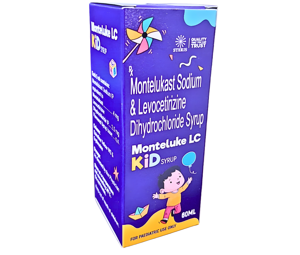 Monteluke LC Kid Syrup product pack
