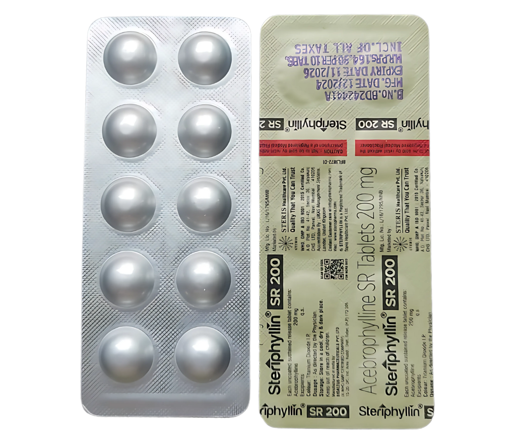 Steriphyllin SR 200 view 3