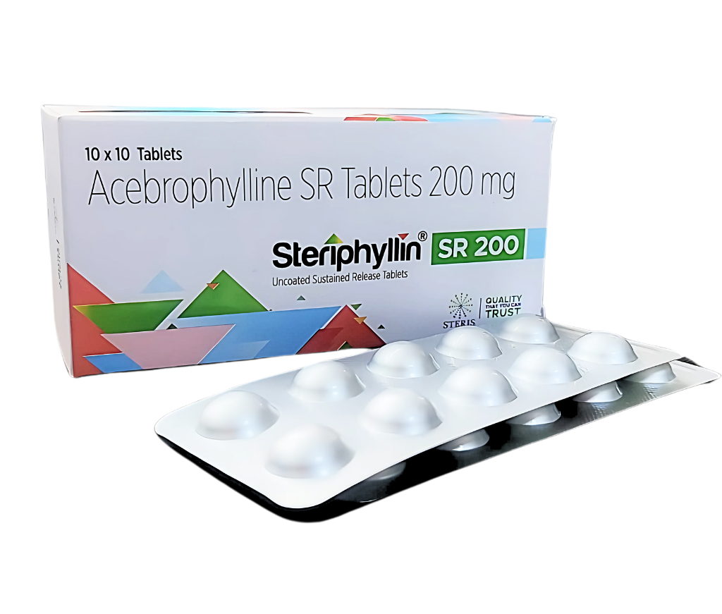 Steriphyllin SR 200 product pack