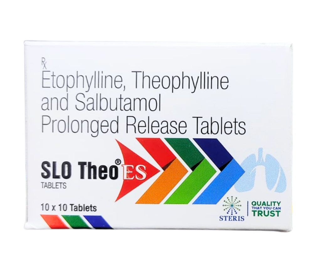 Slo Theo Es Tablets product pack