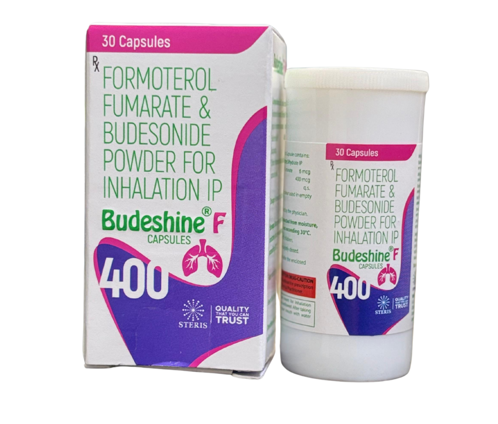 Budeshine F 400 Capsule product pack