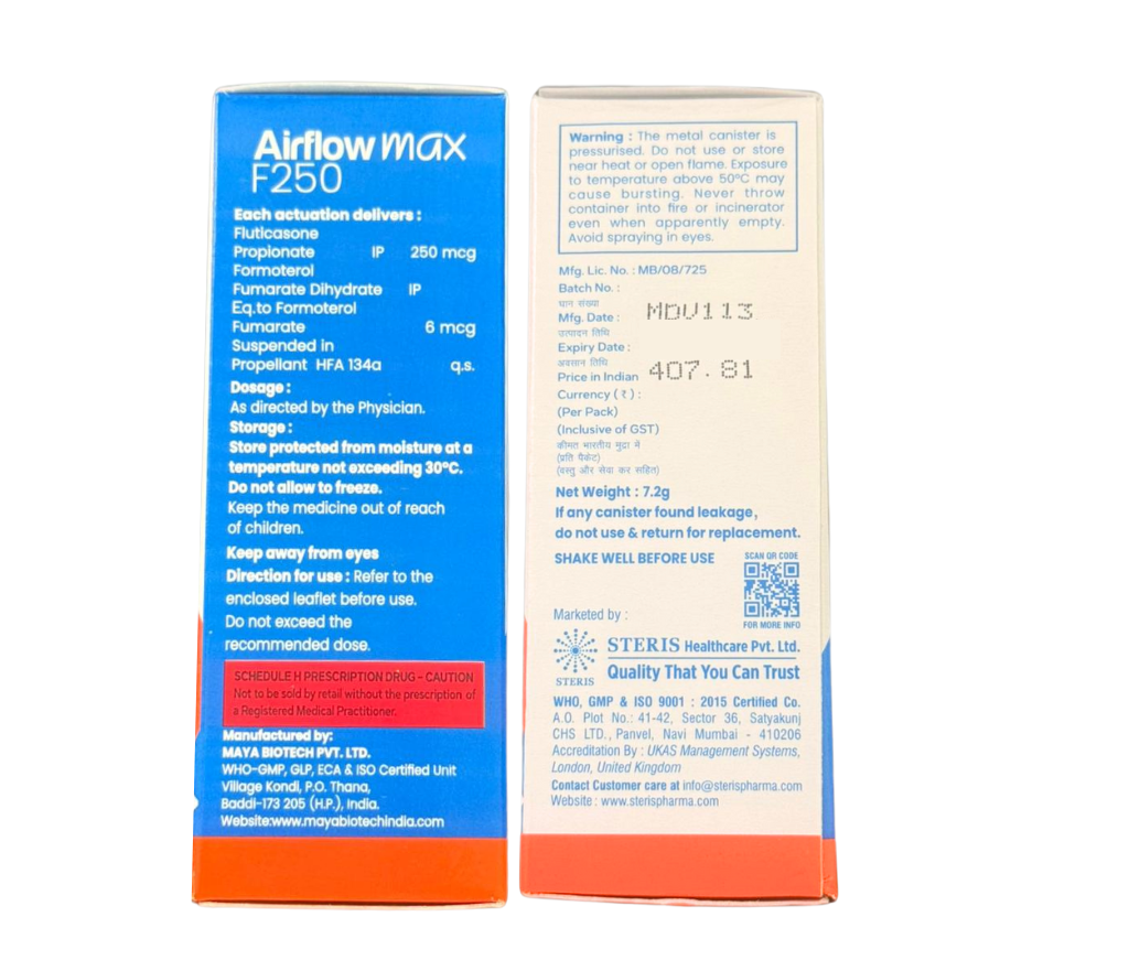 Inh Airflow Max F250 view 4