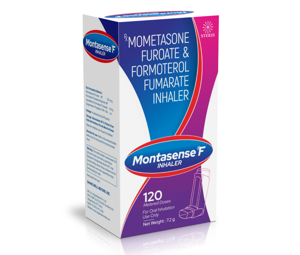 Montasense F Inhaler product pack