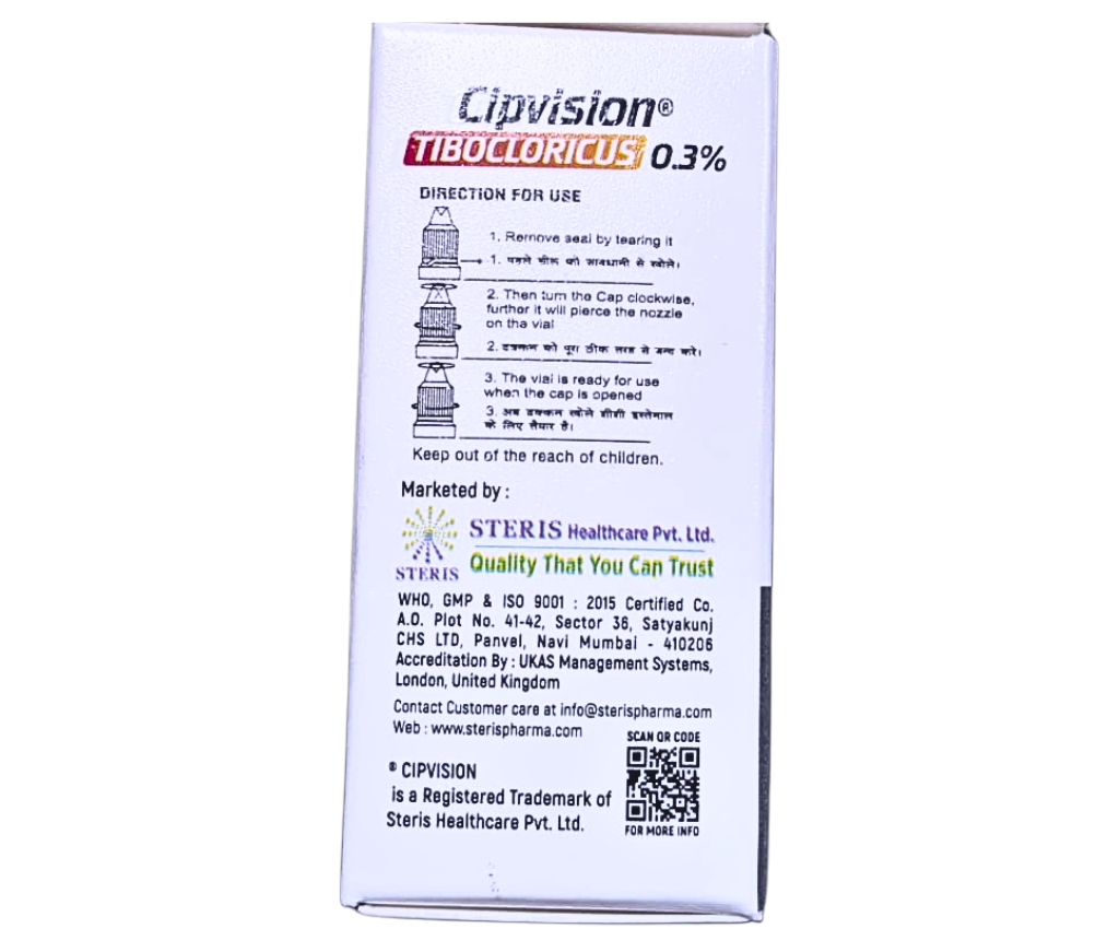Cipvision Tibocloricus 0.3% view 3