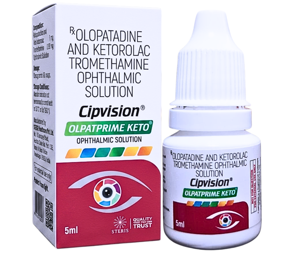 Cipvision Olpatprime Keto product pack