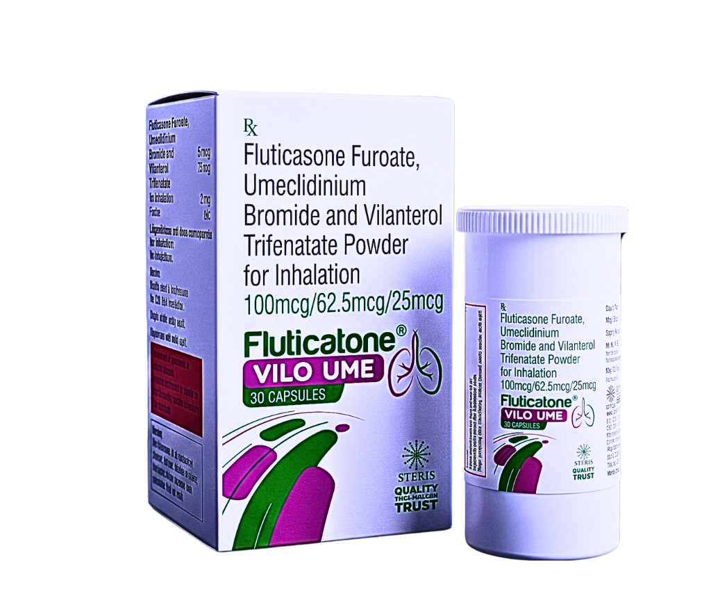 Fluticatone Vilo Ume product pack