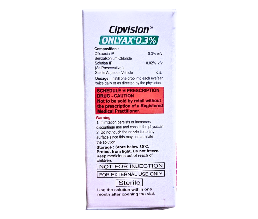 Cipvision Onlyax 0.3% view 2
