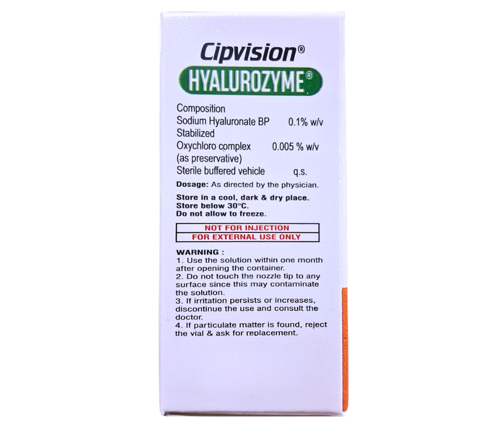 Cipvision Hylurozyme view 3