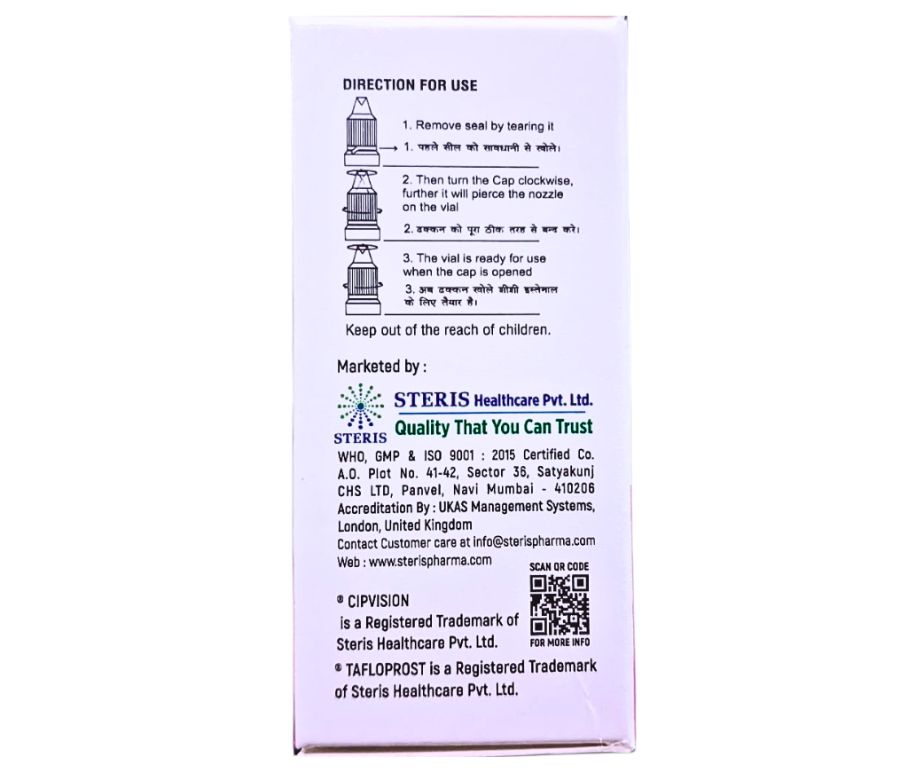 Cipvision Tafloprost Timo view 2