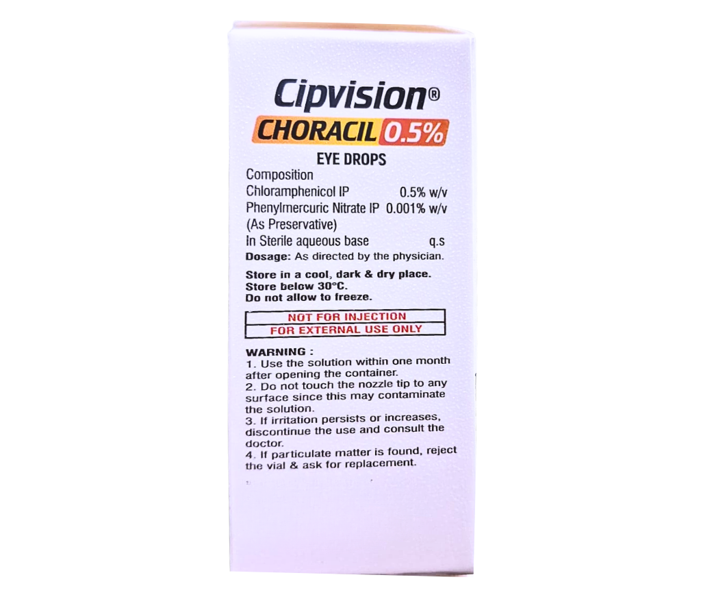 Cipvision Choracil 0.5% view 3