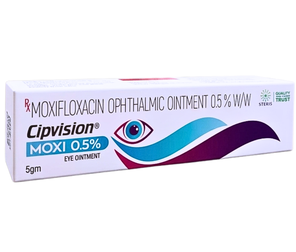 Cipvision Moxi 0.5% product pack