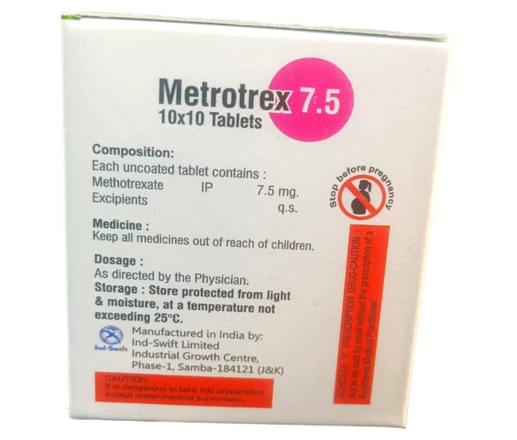 Metrotrex 7.5 view 2