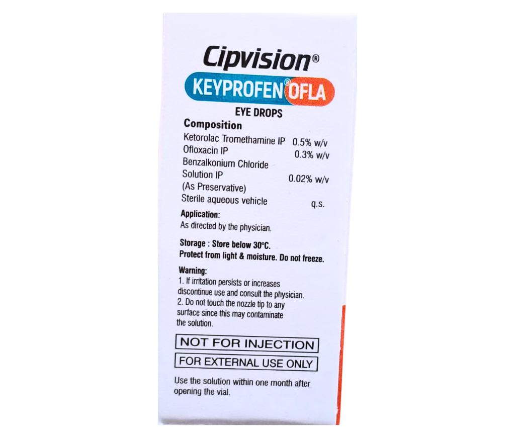 Cipvision Keyprofen Ofla view 3