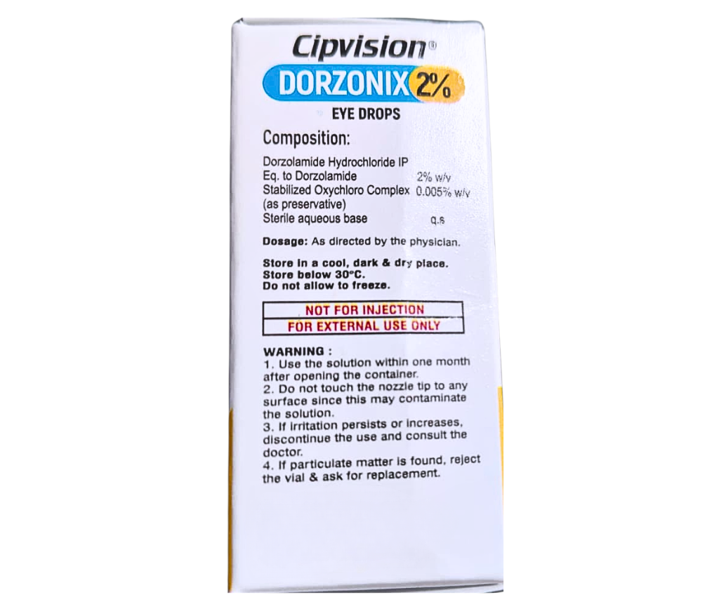 Cipvision Dorzonix 2% view 2