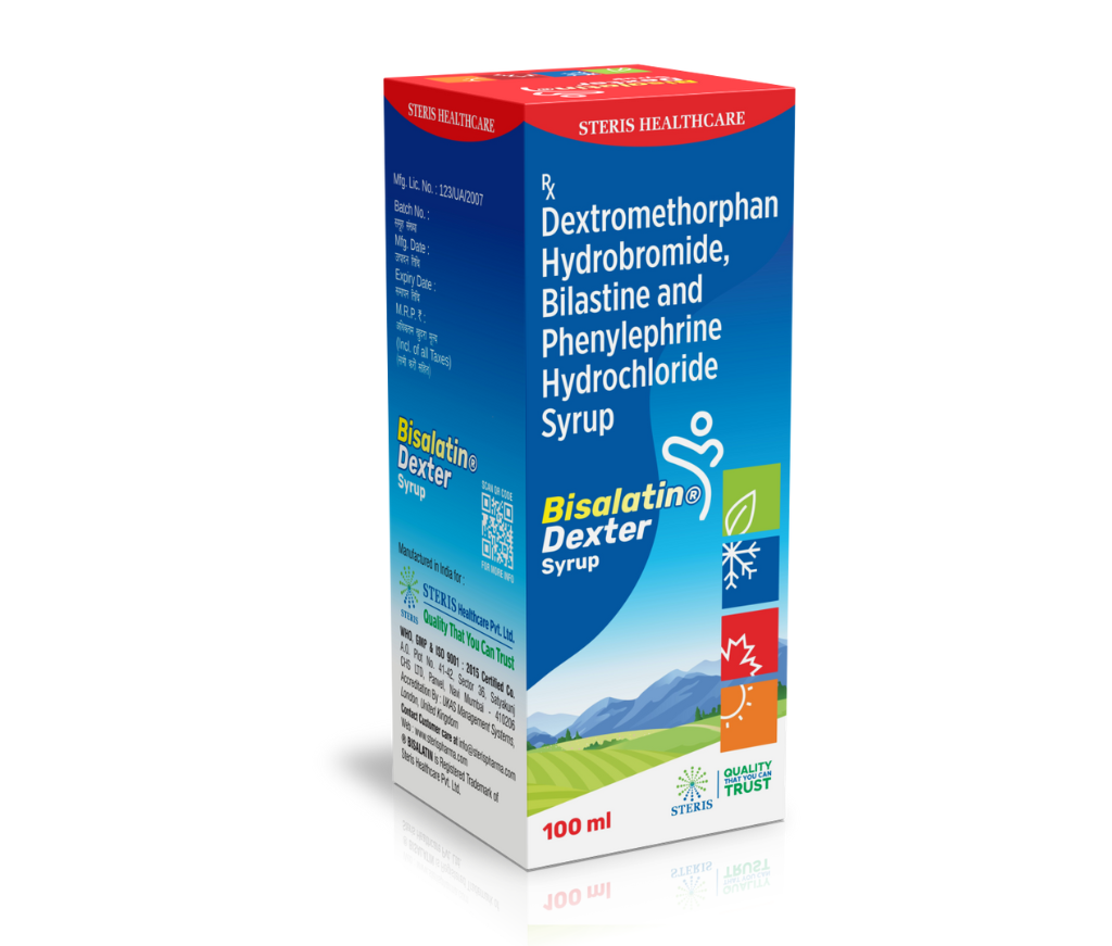 Bisalatin Dexter Syrup product pack