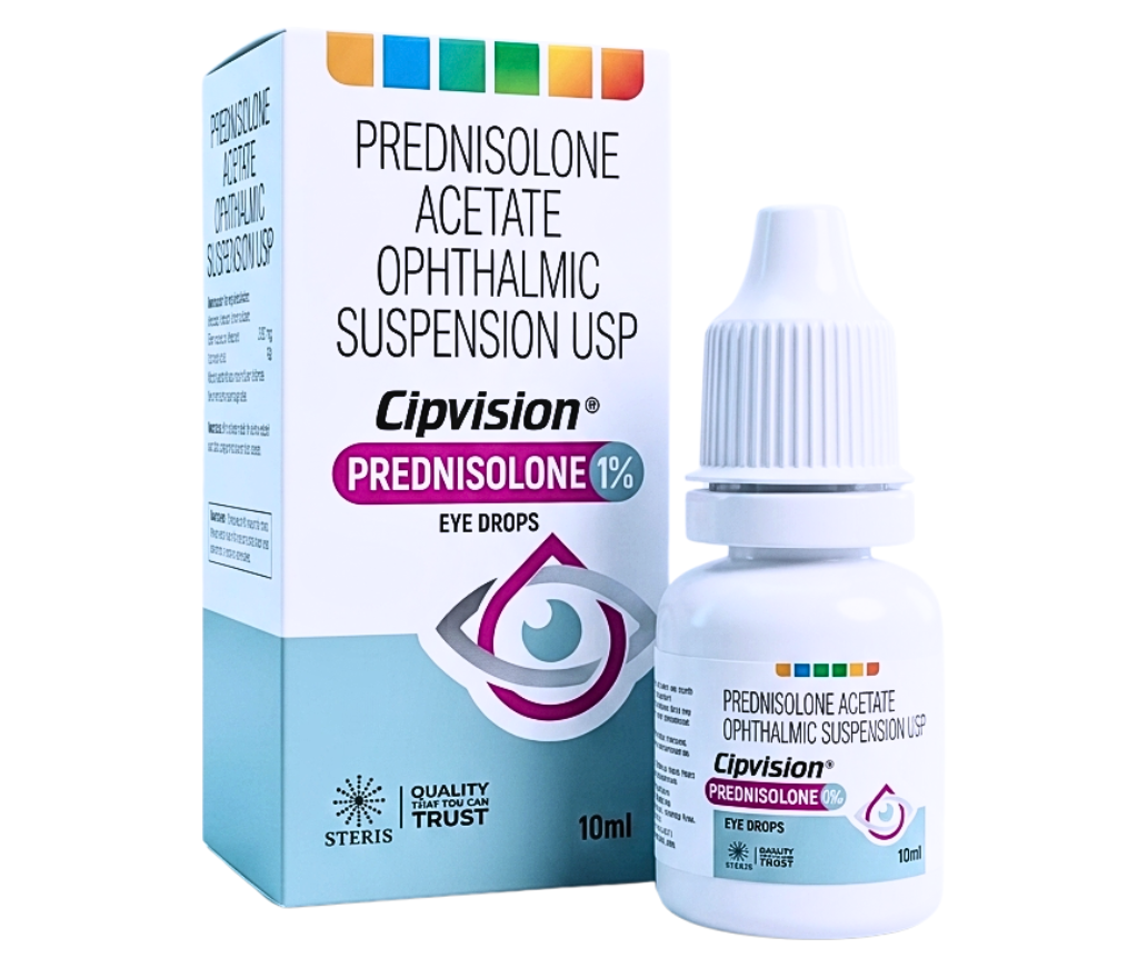 Cipvision Prednisolone 1% product pack