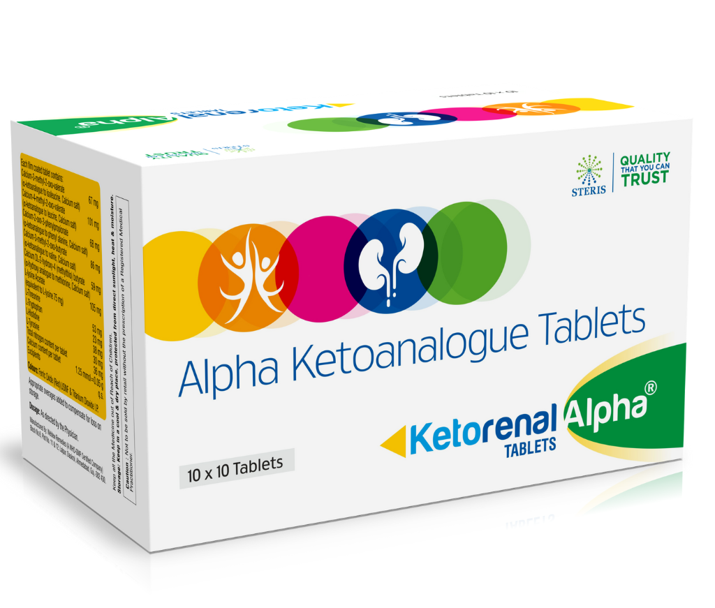 Ketorenal Alpha Tablets product pack