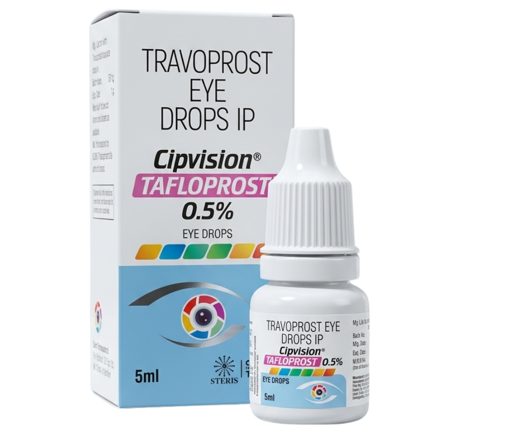 Cipvision Tafloprost 0.5% product pack