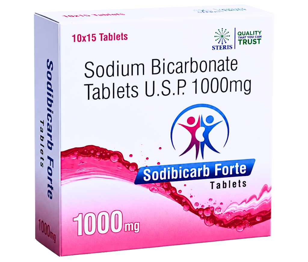 SODIBICARB FORTE product pack