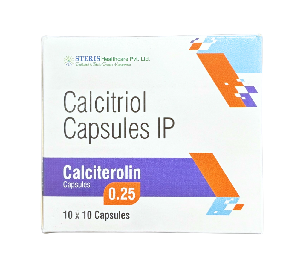 Calciterolin 0.25 product pack