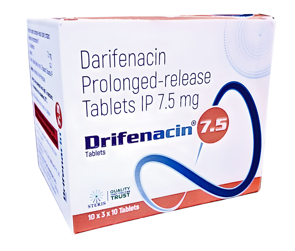 Drifenacin 7.5 product pack