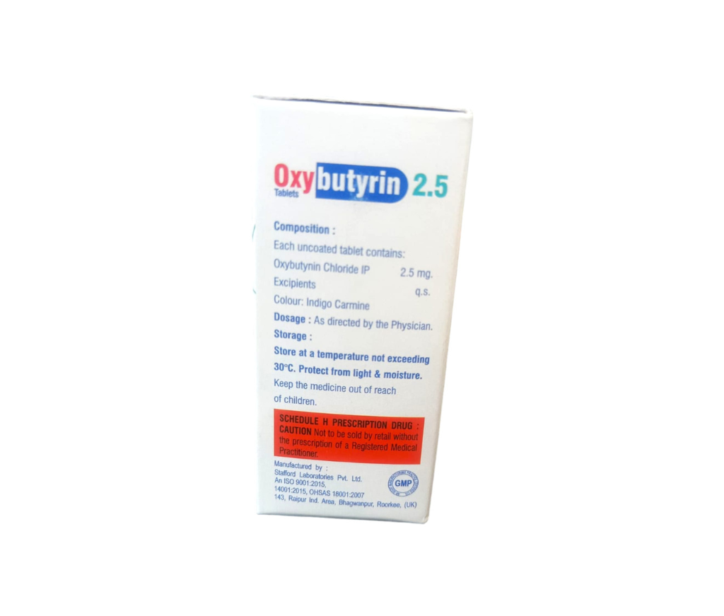 Oxybutyrin 2.5 view 2