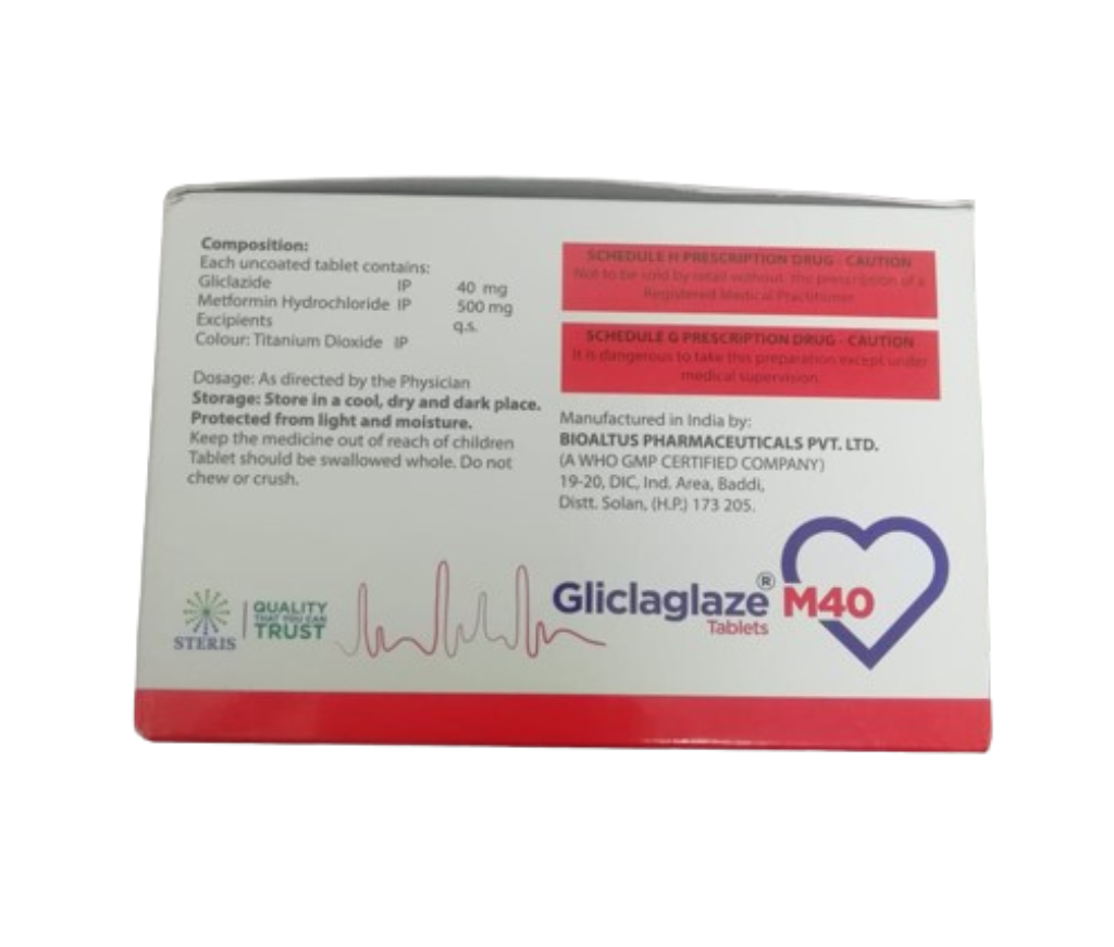 Gliclaglaze M 40 view 2