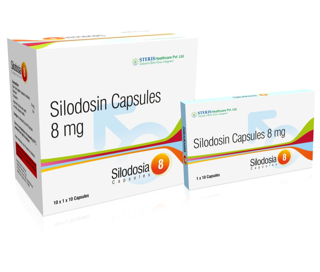 Silodosia 8 Capsule product pack