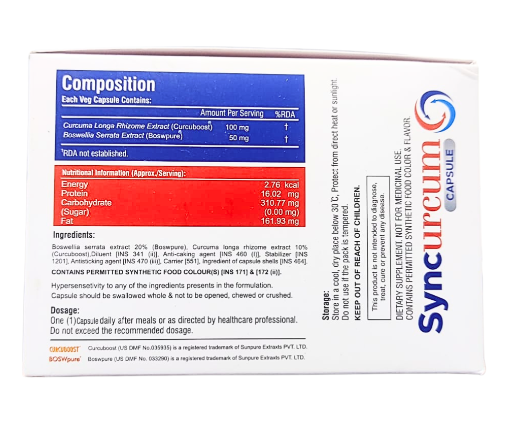 Syncurcum Capsule view 3
