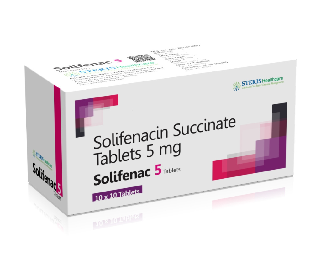 Solifenac 5 product pack
