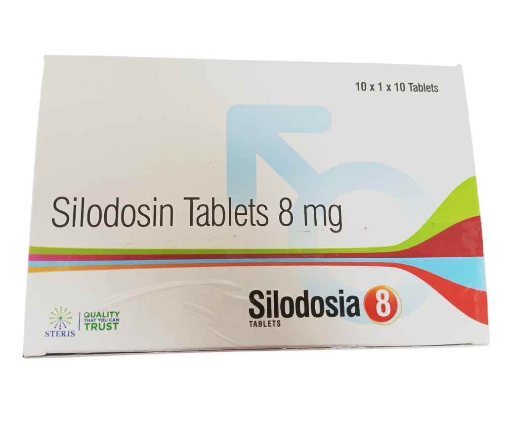 Silodosia 8 Tablet product pack