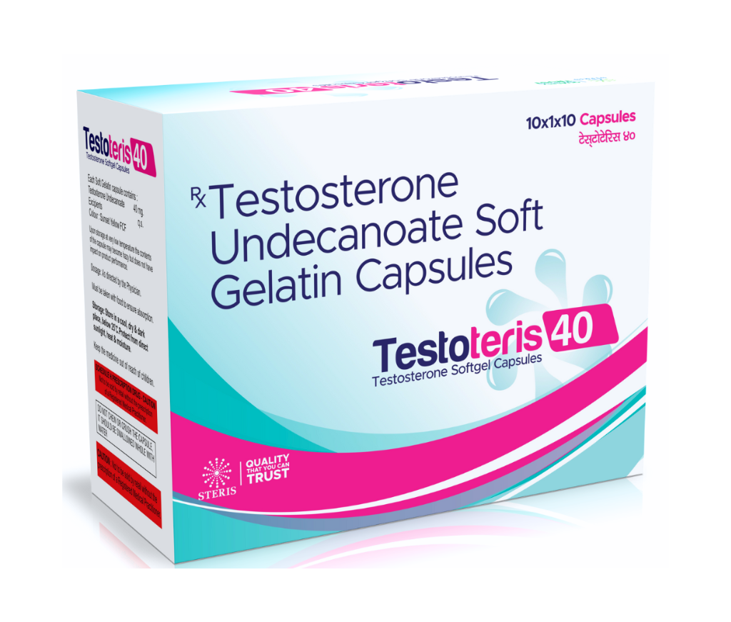 Testoteris 40 product pack