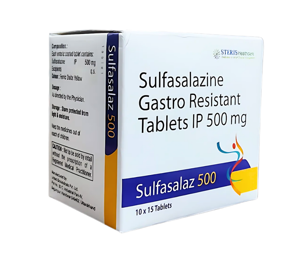 Sulfasalaz 500 product pack